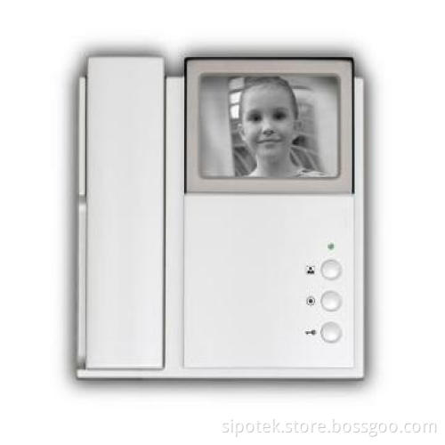 Sipo Intercom System with 4-inch B/W or Color TFT LCD